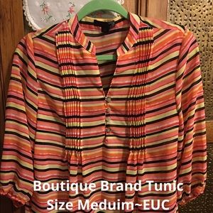 Boutique Brand Tunic—Great Condition